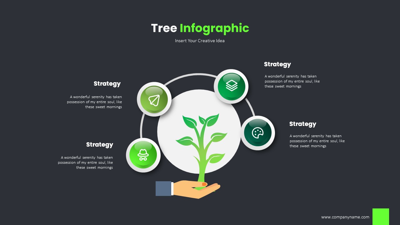 Tree Infographic PowerPoint, Presentation Templates | GraphicRiver