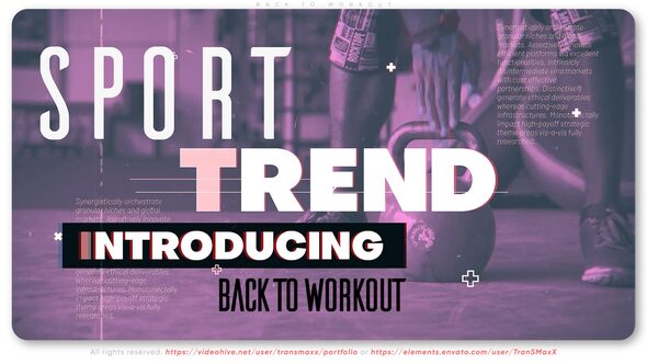 Back to Workout Openers template preview