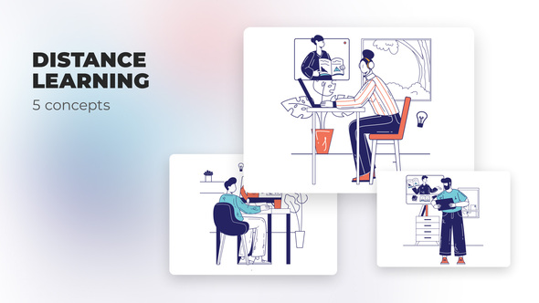 Distance learning - Flat concepts