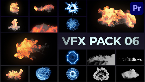 VFX Elements Pack 06 for Premiere Pro