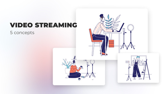 Video streaming - Flat concepts