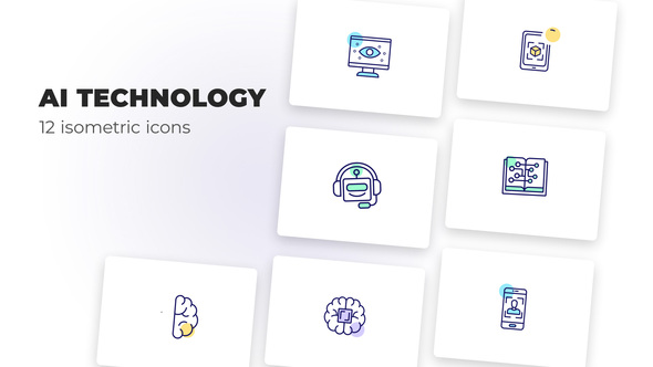 AI technology - Оutline Icons