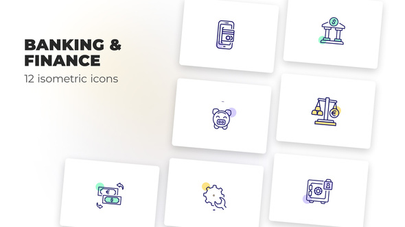 Banking & Finance - Оutline Icons