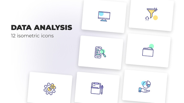 Data Analysis - Оutline Icons