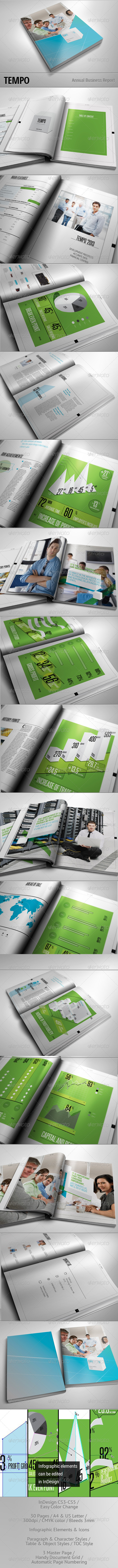 TEMPO - Annual Busines Report - Corporate Brochures