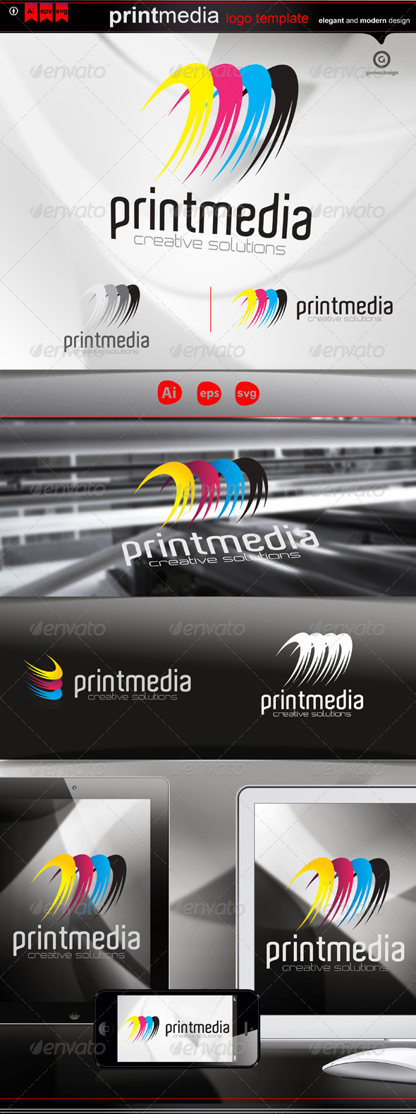 Print Media - Logo Templates