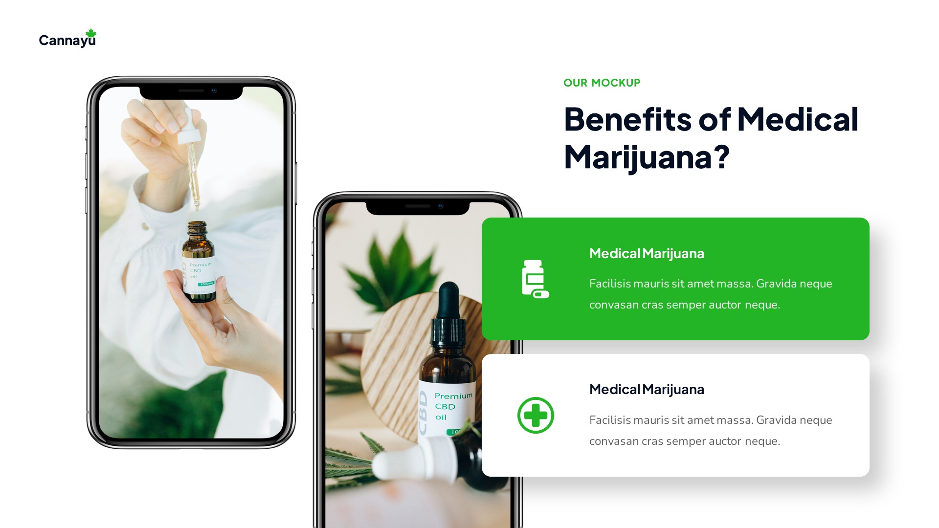 Cannayu - Medical Marijuana & Cannabis PowerPoint Template ...