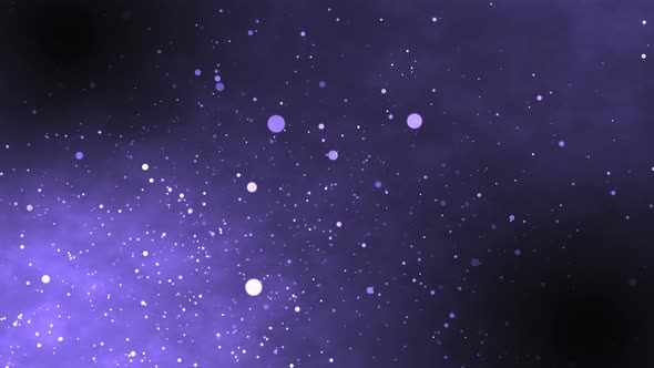 Purple Particle World 03
