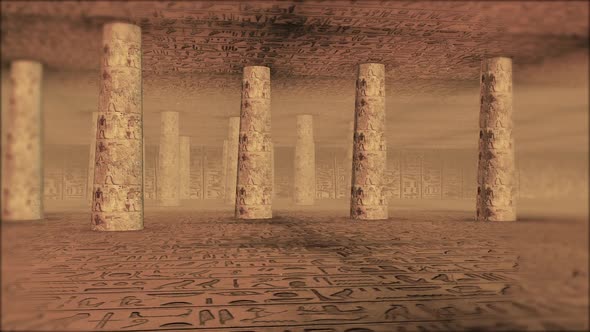 Egyptian Maze Background