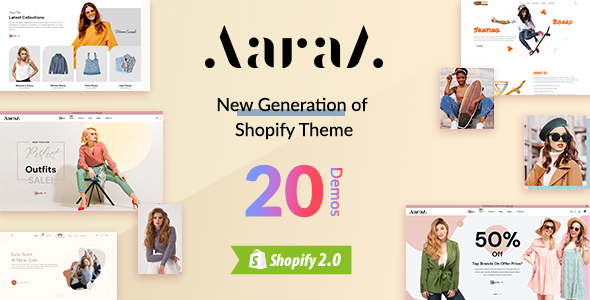 Aaraa - Multipurpose Shopify Theme OS 2.0
