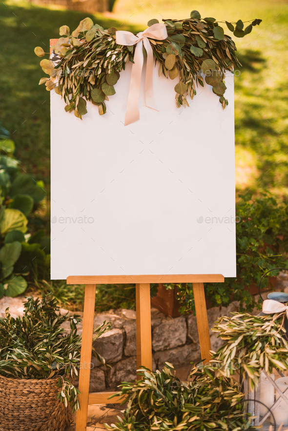 Wedding board - Stock Photo - Images