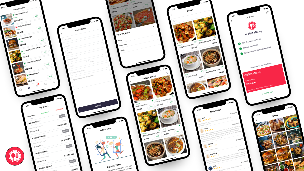 Single Restaurant - Ios User & Delivery Boy Apps With Laravel Admin 