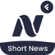 MightyShort News - Flutter News app with firebase backend | Admin panel | News App