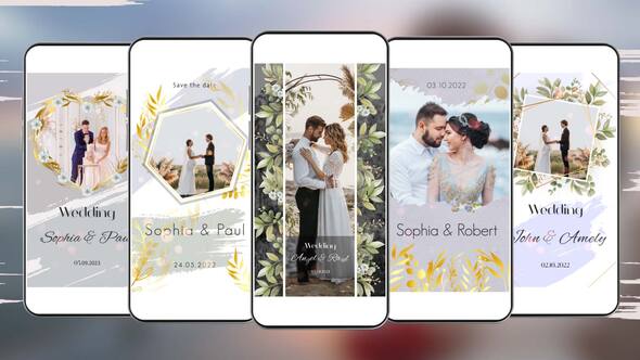 Wedding & Romantic Stories Pack Titles template preview