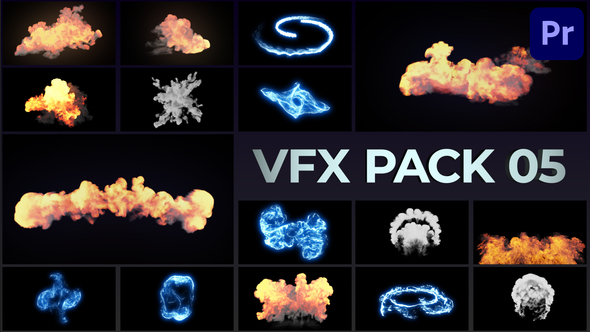 VFX Elements Pack 05 for Premiere Pro