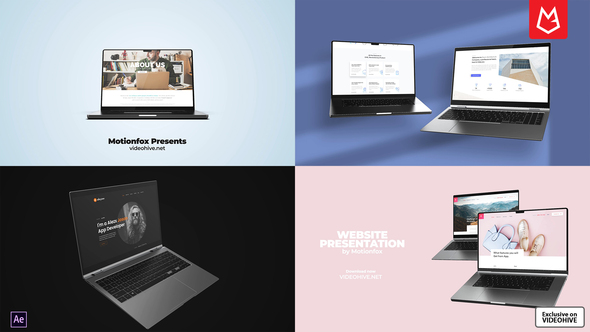 Website Presentation | Laptop Mockup