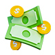 3d Cash Money Icon, Graphics | GraphicRiver