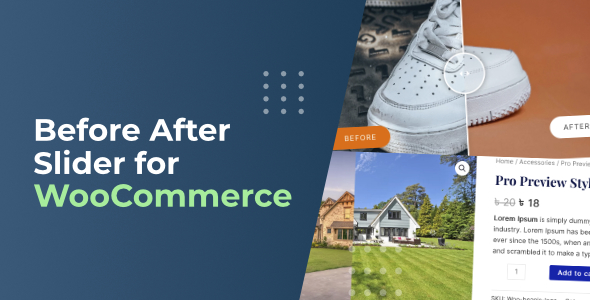 Before After Slider for WooCommerce – eBEAF Pro