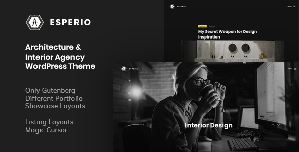 Esperio - Architecture & Interior Agency WordPress Theme
