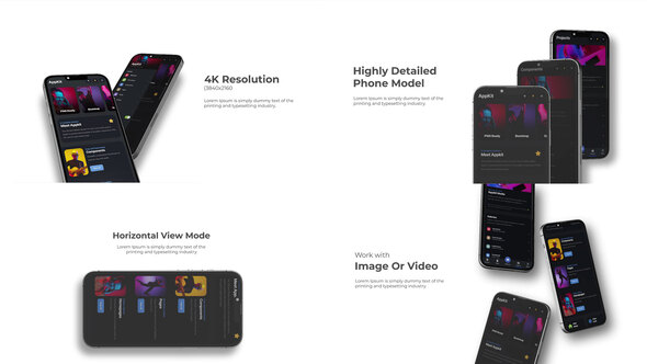 Phone Mockup - 13 Pro Max Product Promo template preview