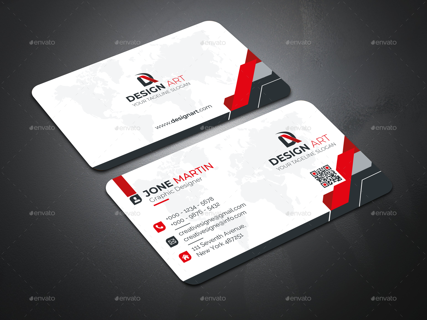 Business card, Print Templates | GraphicRiver