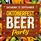 Oktoberfest Beer Party