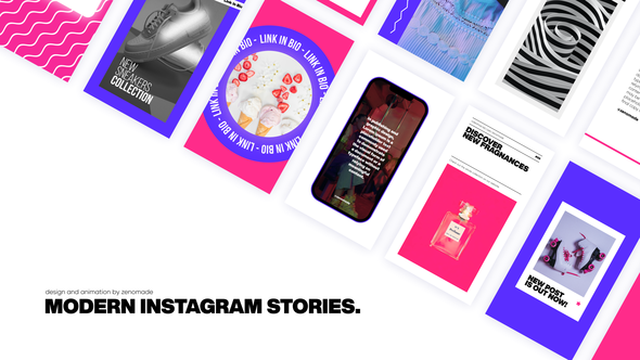 Modern Instagram Stories for Premiere