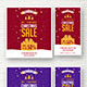 Christmas Sale Social Media Banner & Stories