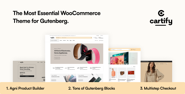 Cartify – WooCommerce Gutenberg WordPress Theme