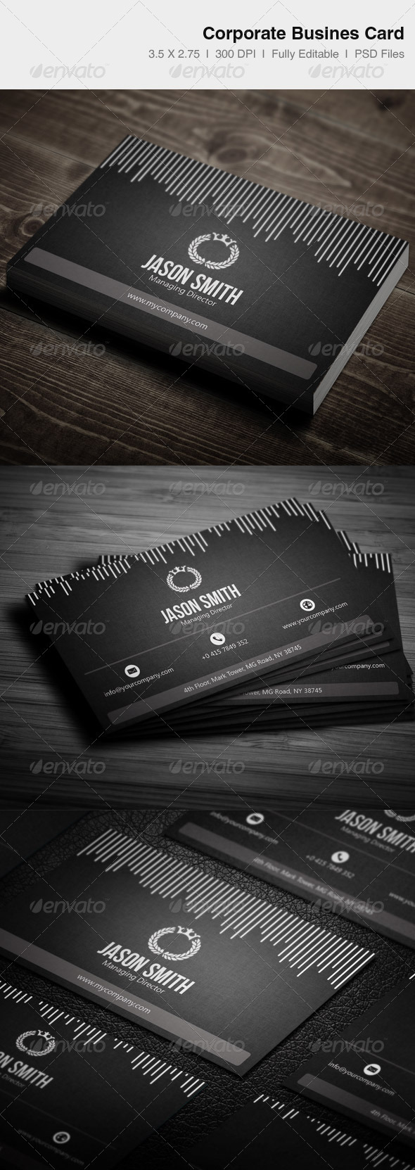 Corporate Business Card - Corporate Business Cards