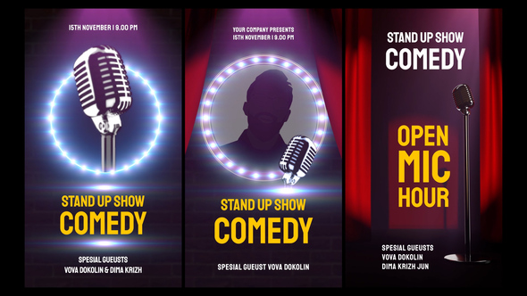Stand Up Comedy Stories Pack PP