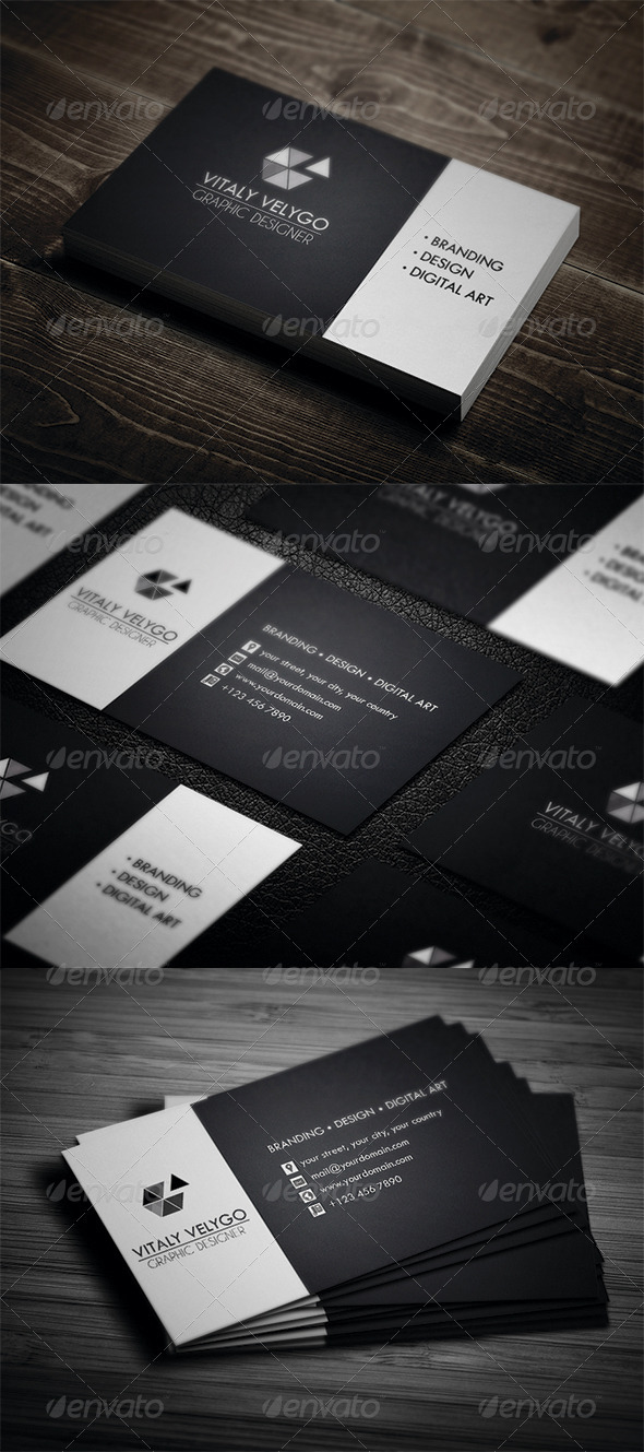 Personal Business Card by Realstar | GraphicRiver