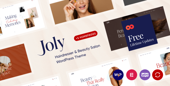 Joly – Hairdresser & Beauty Salon WordPress Theme