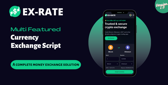EX-RATE  – A Complete Money Exchange Solution