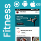 Ionic Fitness Workout App Template in Ionic 6 | Multi Language | FitBit