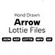 Hand Drawn Arrow Lottie Elements - VideoHive Item for Sale