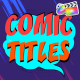 Comic Titles | FCPX