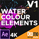 Water Colour Elements V1 - VideoHive Item for Sale