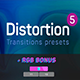 Distortion Transitions Presets 5 - VideoHive Item for Sale