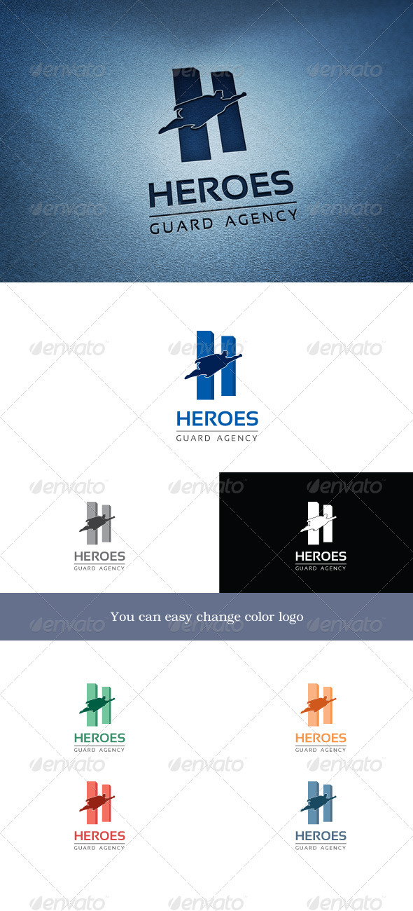Heroes - Letters Logo Templates