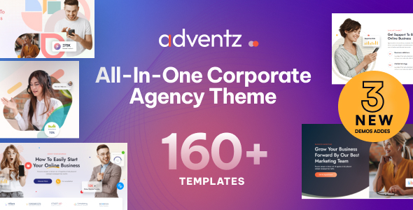 Adventz – Corporate Business WordPress Theme