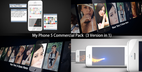 My Phone 5 Commercial Pack (3 in 1)