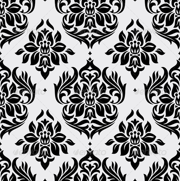 Seamless Retro Wallpaper - Patterns Decorative