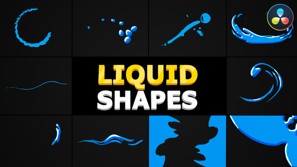 Liquid Shapes | DaVinci Resolve