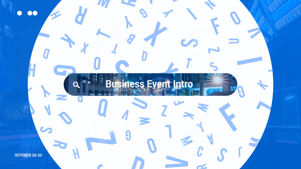Intro Business Event (After Effects)