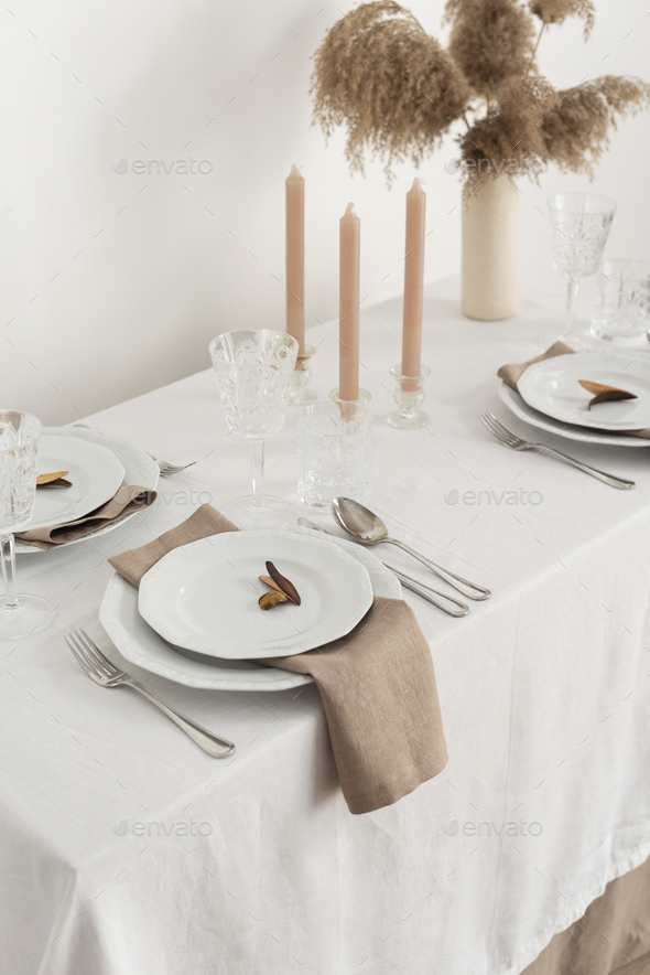 Concept of table decoration - Stock Photo - Images