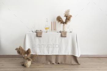 Concept of table decoration