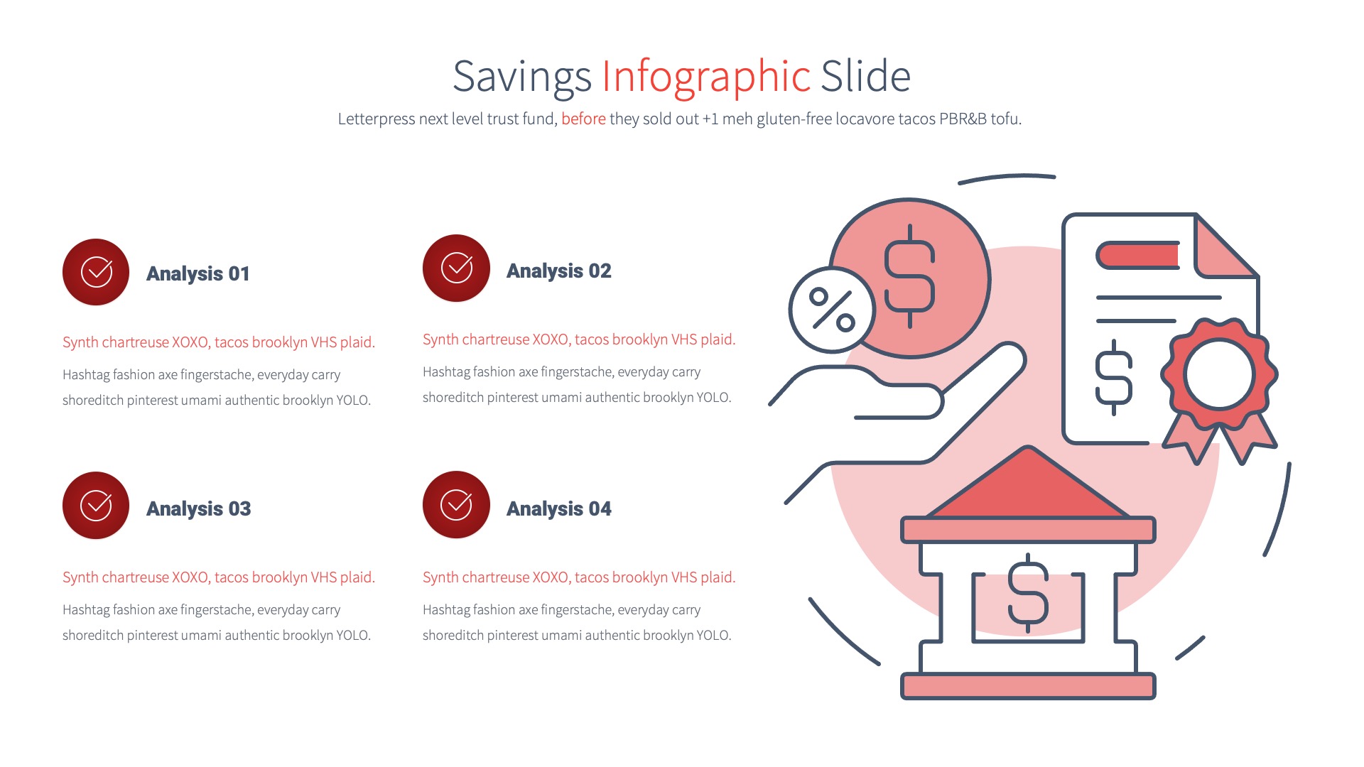 SAVINGS - PowerPoint Infographics Slides, Presentation Templates ...