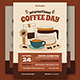 International Coffee Day Flyer Template Set
