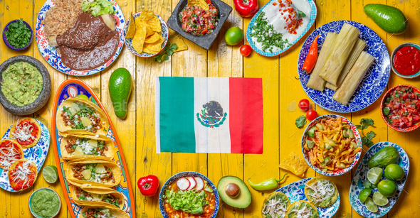 Mexican festive food for independence day independencia - around ...